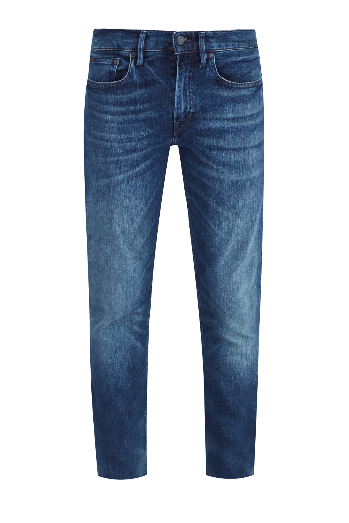 Классические джинсы в стиле casual с комфортной посадкой и кроем slim, Синий
Классические джинсы в стиле casual с комфортной посадкой и кроем slim, Синий